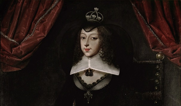Ritratto della Madama Cristina di Borbone - Francia, Madama Reale che governò la Torino del Seicento