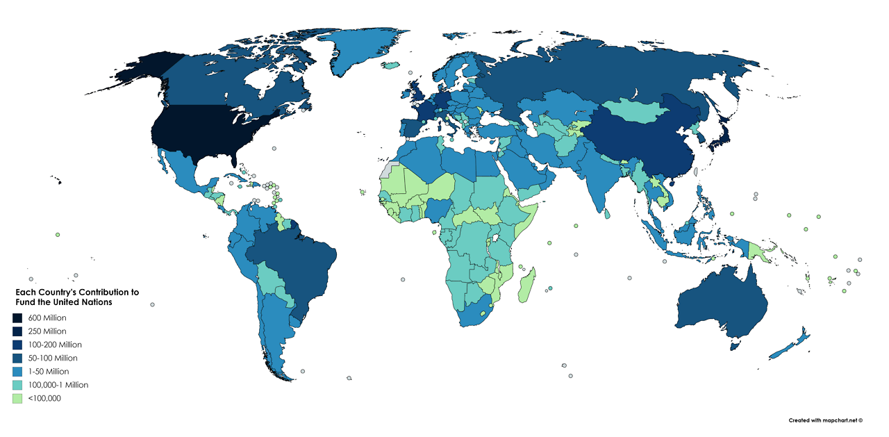 mappe dal mondo ONU