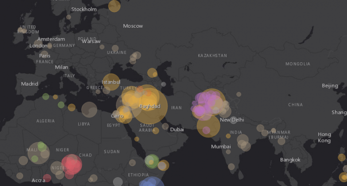 attentato russia, mappe, isis, attacchi terroristici