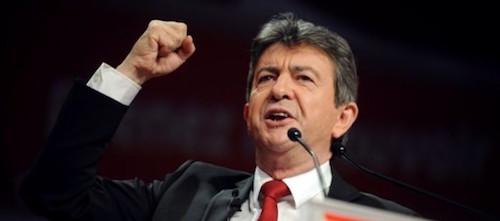 elezioni Francia, Melenchon a un comizio