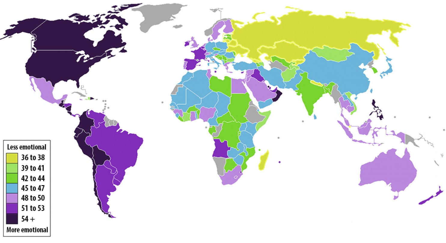 mappe, mondo in colori diversi