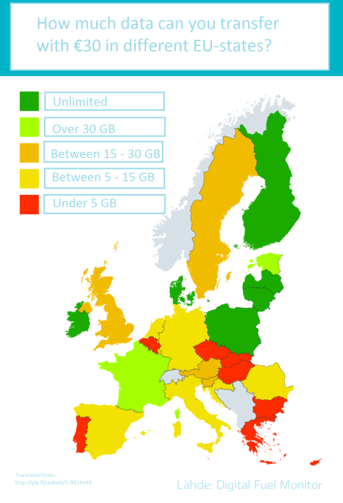 mappe, europa