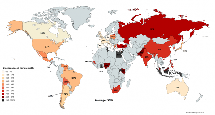 mappe LGTB