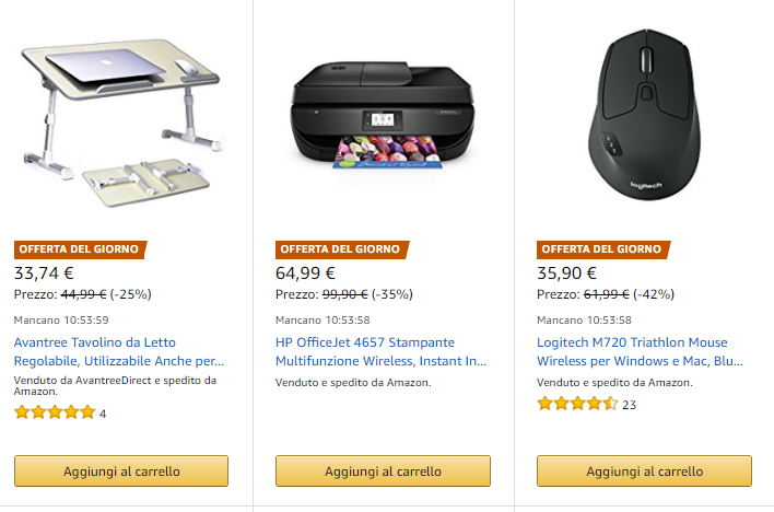 Le offerte Amazon di oggi 27 giugno