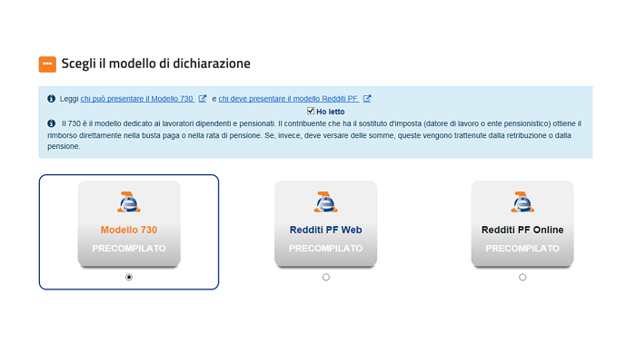 Modello 730 precompilato scadenza e guida