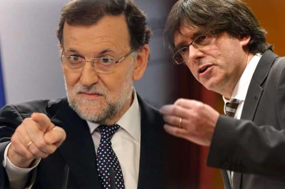 mariano rajoy carles puigdemont indipendenza catalogna