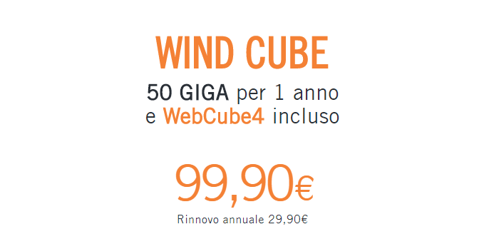 Offerte Wind mobile: come attivare Wind Cube