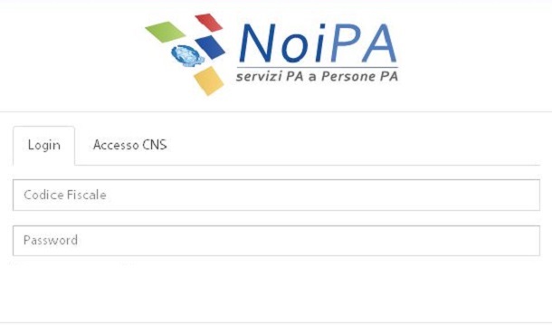 NoiPa cedolino novembre, stipendio online