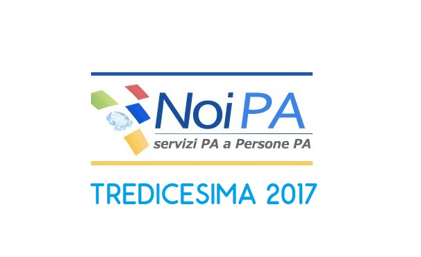 Noipa cedolino dicembre e tredicesima, data e pdf online