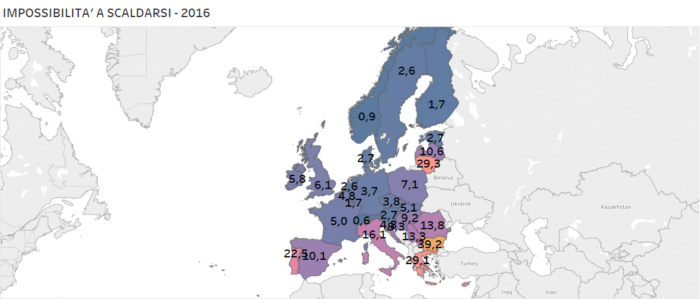 povertà in Italia - infografiche