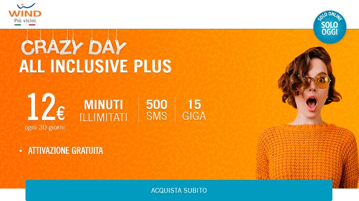 Offerte Wind mobile: 15 GB a 12 euro