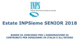 Vacanze gratis Inps: requisiti e domanda, il bando