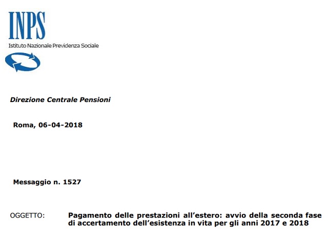 Pensioni novità 2018 assegni all'estero, i numeri dell'Inps