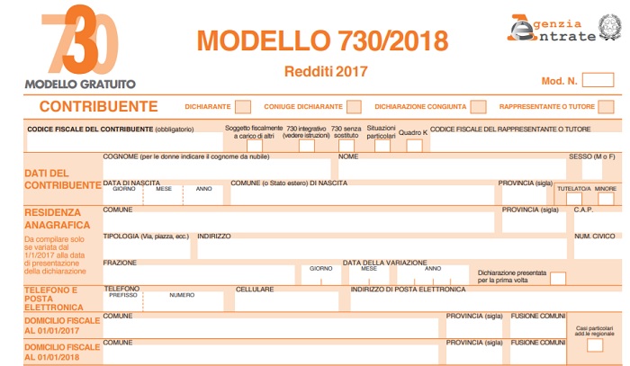 Modello 730 precompilato 2018: istruzioni e detrazioni