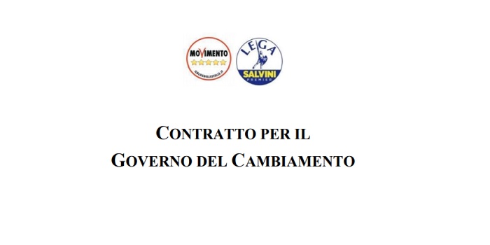 Governo ultime notizie: contratto Lega-M5S