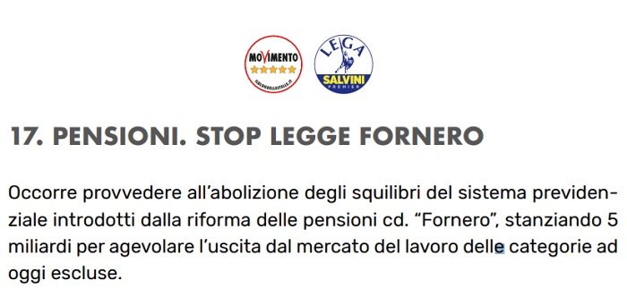 Pensioni ultime notizie: Damiano su stop riforma Fornero