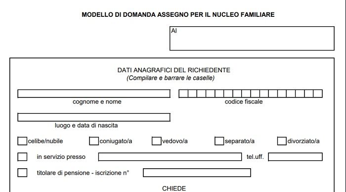 Assegni familiari 2018: reddito e cumulo entrate, come si calcolano