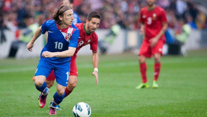 Luka Modric: moglie e figli