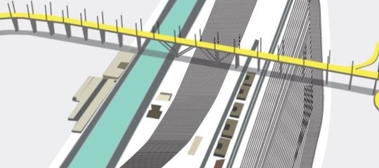 ponte genova renzo piano, qual è il progetto di Autostrade