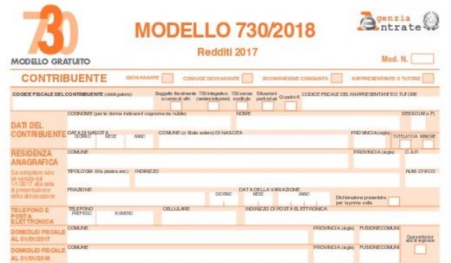 Modello 730 integrativo 2018 scadenza sanzioni e come farlo