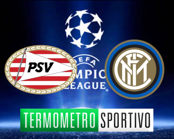 Diretta PSV Eindhoven-Inter streaming live Champions League 2018/2019, formazioni e consigli PSV Inter