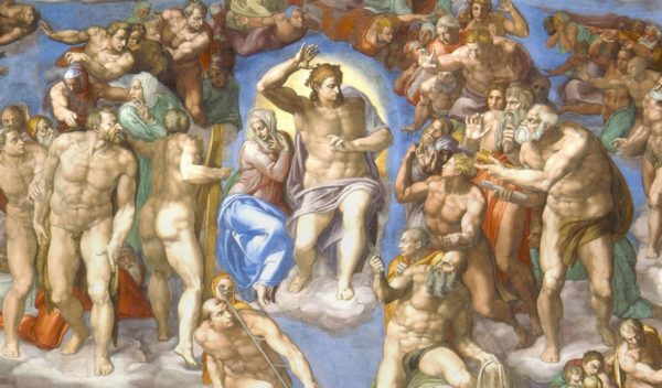 giudizio universale michelangelo