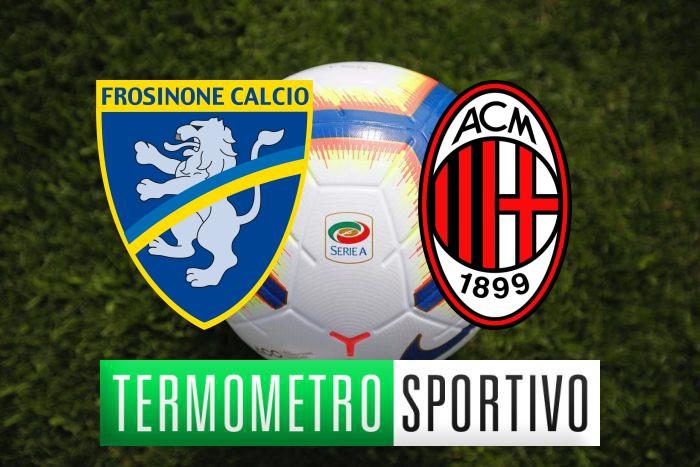 Diretta Frosinone-Milan: quote, streaming e risultato - FINALE (0-0)