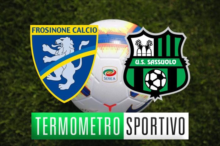 Dove vedere diretta Frosinone-Sassuolo in diretta streaming e in Tv