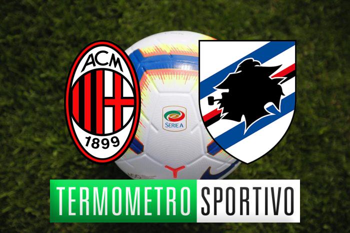 Dove vedere diretta Milan-Sampdoria in diretta streaming o in TV