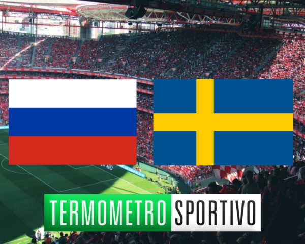 Dove vedere Russia-Svezia in diretta streaming o in TV