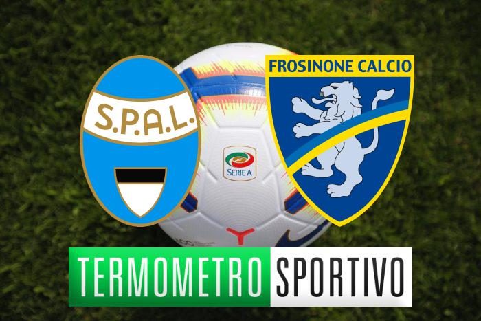 diretta SPAL-Frosinone e dove vedere in streaming o tv serie a 2018/2019