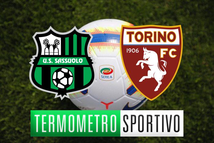 Diretta streaming Sassuolo-Torino: cronaca, risultato e video gol - LIVE