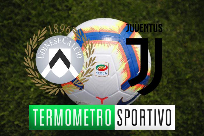 Diretta Udinese-Juventus streaming risultato live probabili formazioni quote e pronostici