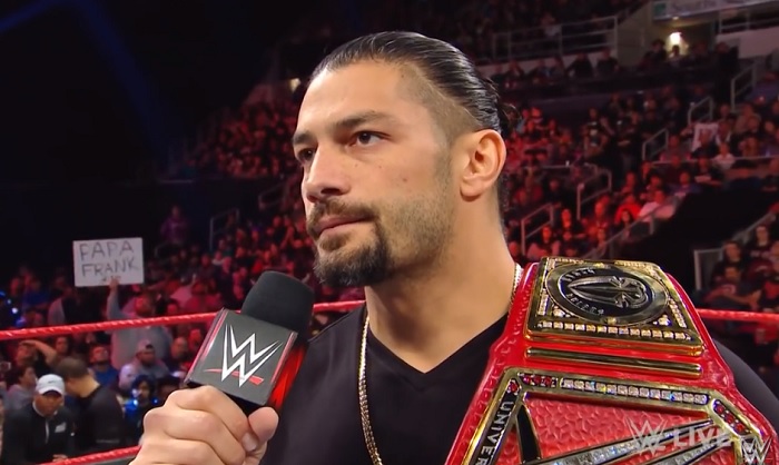 Roman Reigns malattia