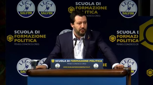Pensioni notizie oggi Quota 100 e bilancio, Salvini a gamba tesa contro Ue