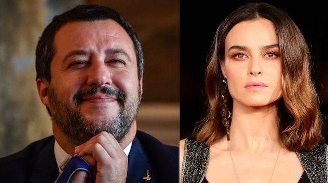 kasia smutniak contro matteo salvini