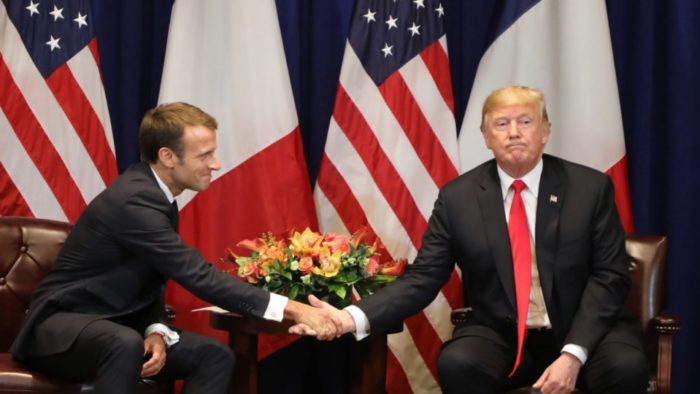 trump-macron