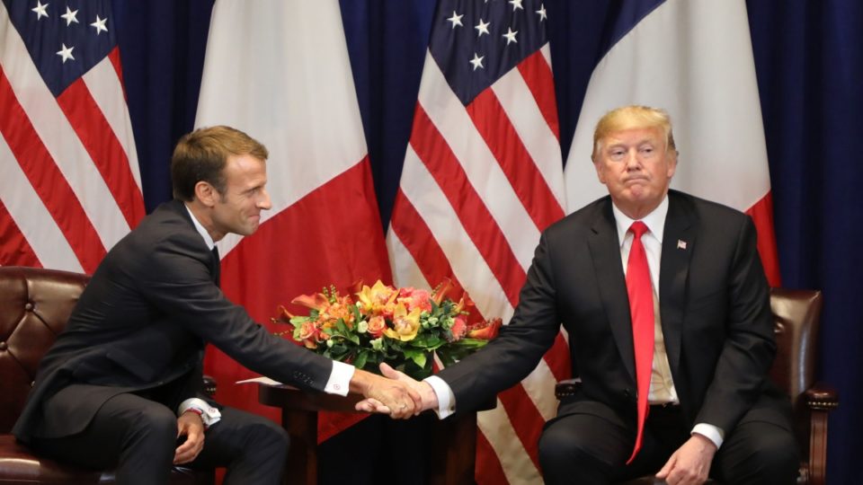 trump-macron