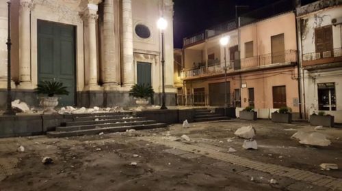 Terremoto Catania oggi: feriti, danni e magnitudo scosse