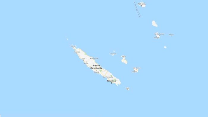 Terremoto Nuova Caledonia dove si trova e ultime sullo tsunami