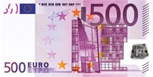 Banconota da 500 euro: ritiro al via, cosa cambia nel 2019
