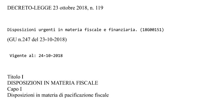 Decreto fiscale 2019 è legge