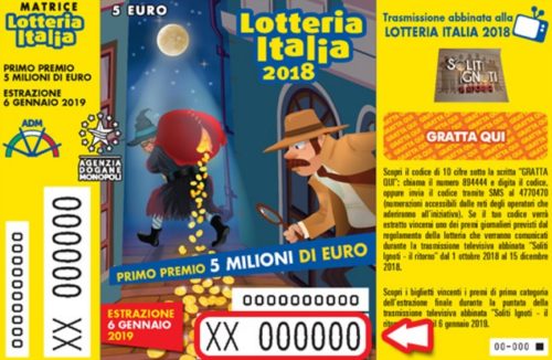 Lotteria Italia 2019 biglietti vincenti