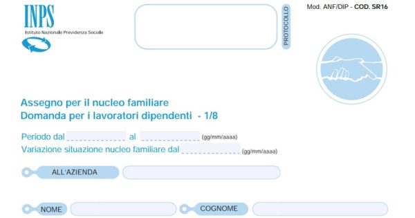 Modulo Autocertificazione Assegni Familiari 2019 Gratis In
