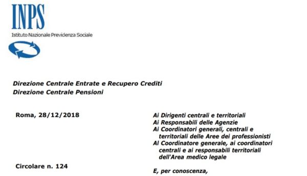 Pensioni e contributi Inps: aumento interessi legali 2019