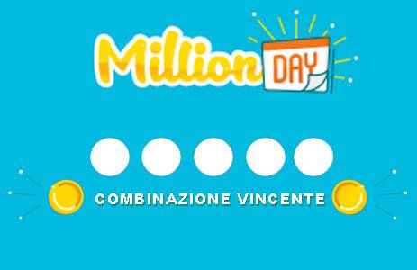 Estrazione Million Day oggi