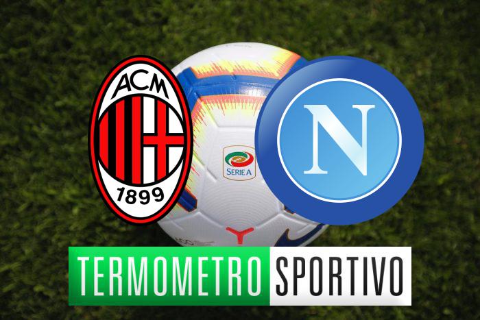 Milan-Napoli diretta streaming, formazioni e cronaca in tempo reale