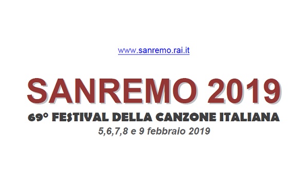 Regolamento Festival di Sanremo 2019 serate, televoto e artisti in pdf