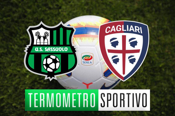 Sassuolo-Cagliari: diretta streaming, formazioni e cronaca in tempo reale