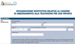 Canone Rai 2019 domanda esenzione rinnovo